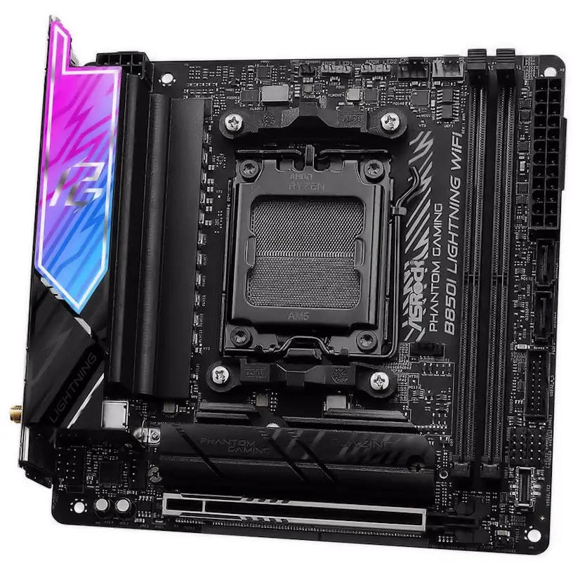 Montaje Placa Base ASRock B850I Lightning WIFI Valdebebas Informático Valdebebas - Montaje Placa Base ASRock B850I Lightning WIFI Valdebebas